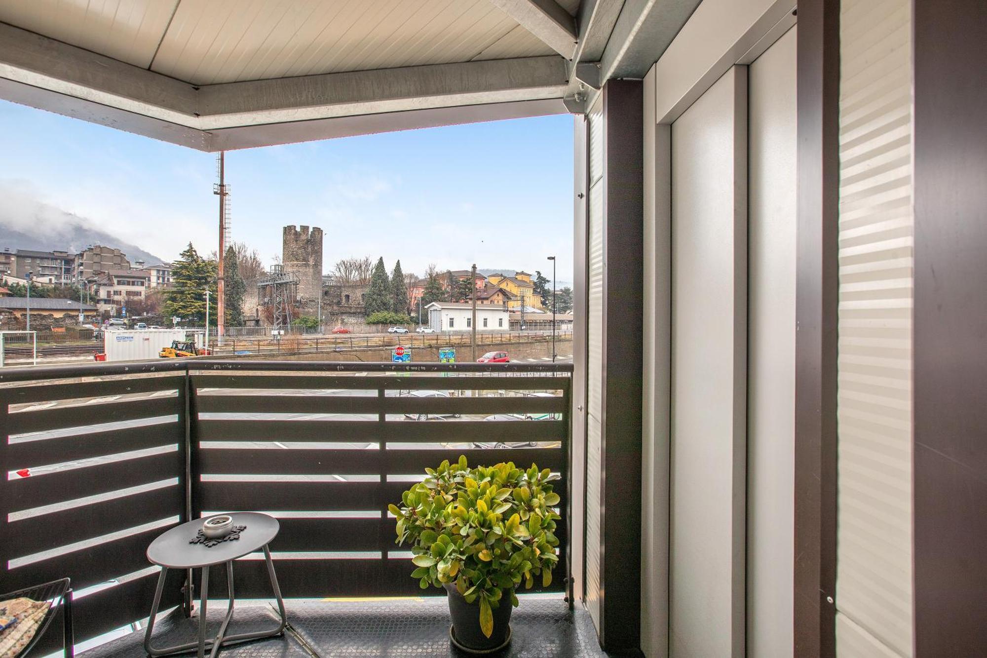 Alpen Pila Residence Loft 2 Aosta Bagian luar foto